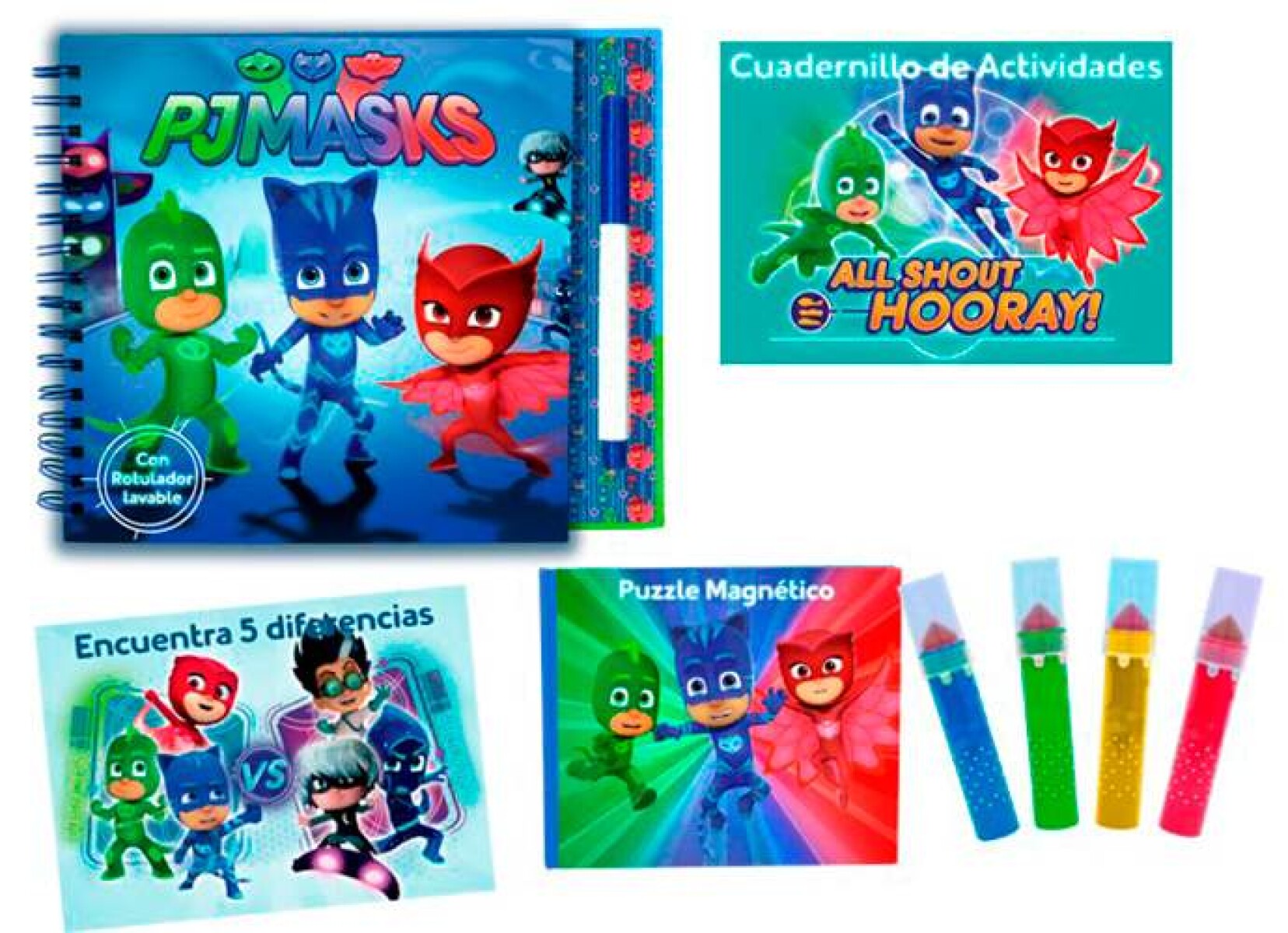 Set De Arte Multiactividades Pj Mask 39x33x5 Cm 