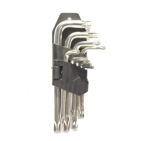 Juego de llaves Torx 9 piezas GRIS