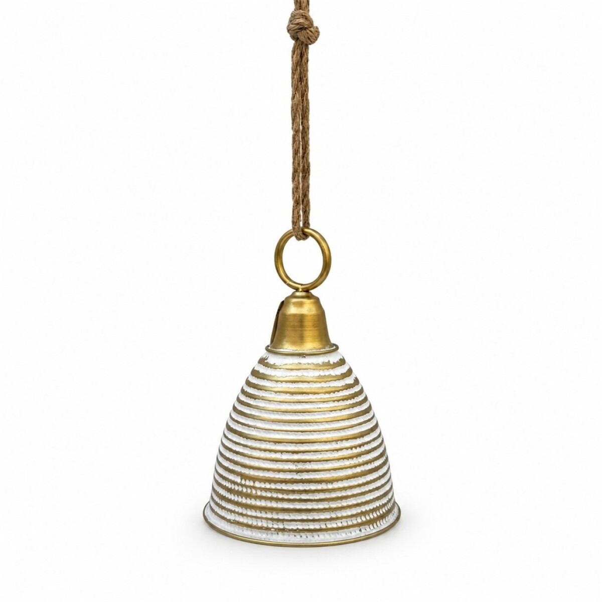 CAMPANA DECORATIVA METALICA D16.5x22CM 