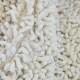 Alfombra 40x60cm Shaggy BLANCO