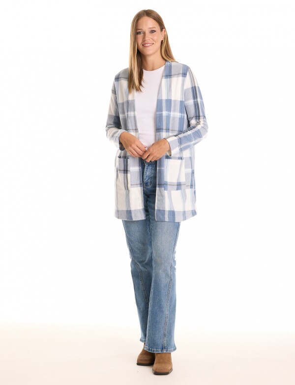 Cardigan Cozy AZUL/MULTI