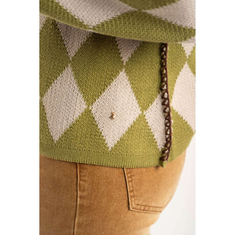 Sweater Rombos Oliva