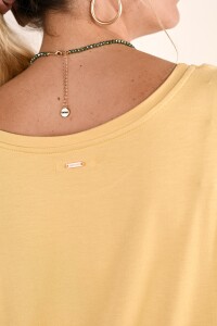 Remera Morley 3/4 Maiz