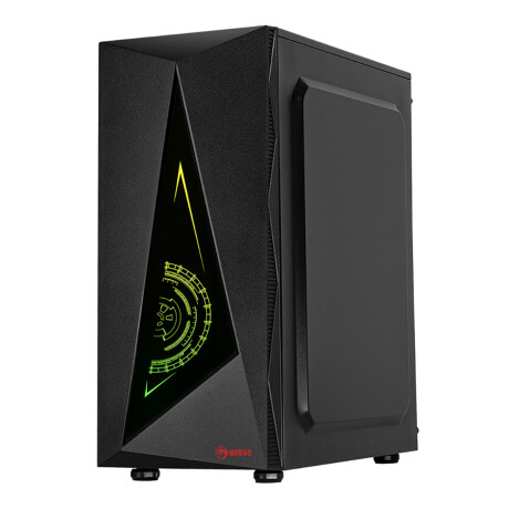 Marvo - Gabinete Gaming Mid Tower CA-119 - Panel Frontal Rgb. 3.5" Hdd X 2, 2.5" Ssd X 5. Ranuras de 001