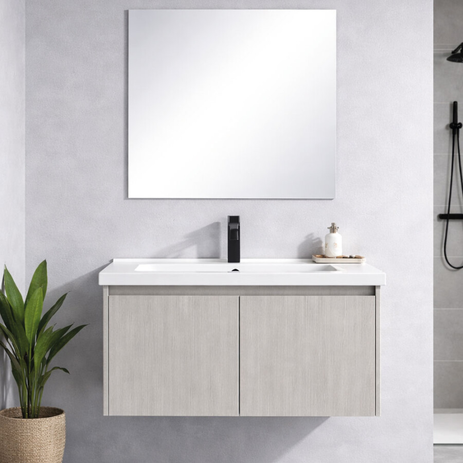 Mueble Elissa Gris Suspendido 80 Mueble Elissa Gris Suspendido 80