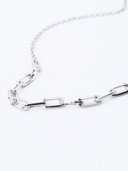 CADENA ESLABON PLATEADO
