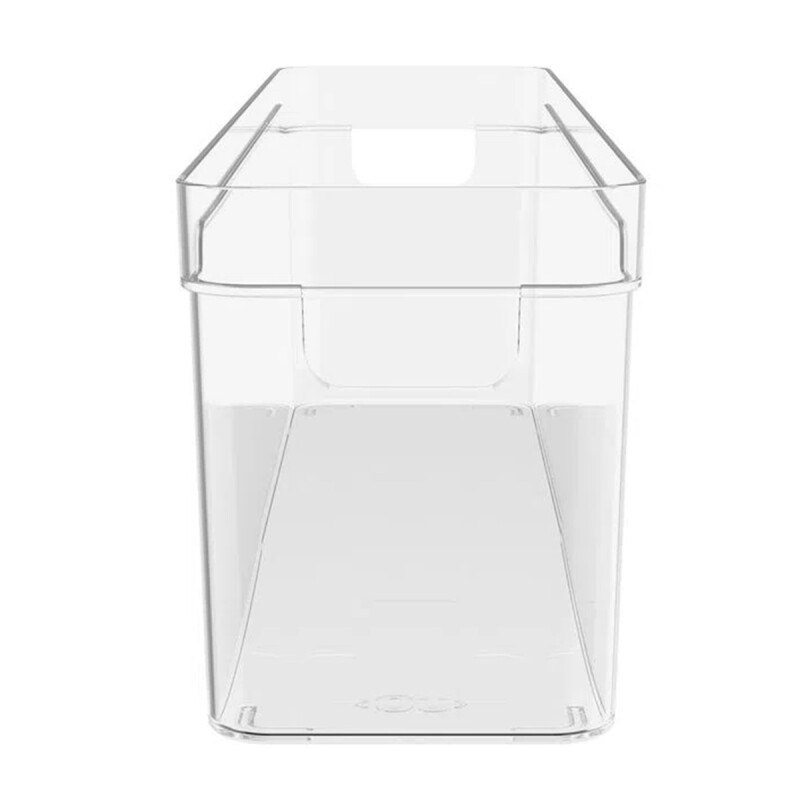 Organizador con asas clear 37x10x13 cm TRANSLUCIDO