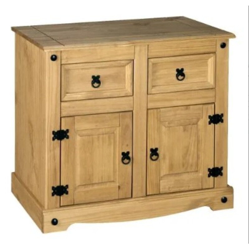 Mueble Estilo Mexicano 2 Puertas 2 Cajones Color CERA NATURAL Mueble Estilo Mexicano 2 Puertas 2 Cajones Color CERA NATURAL