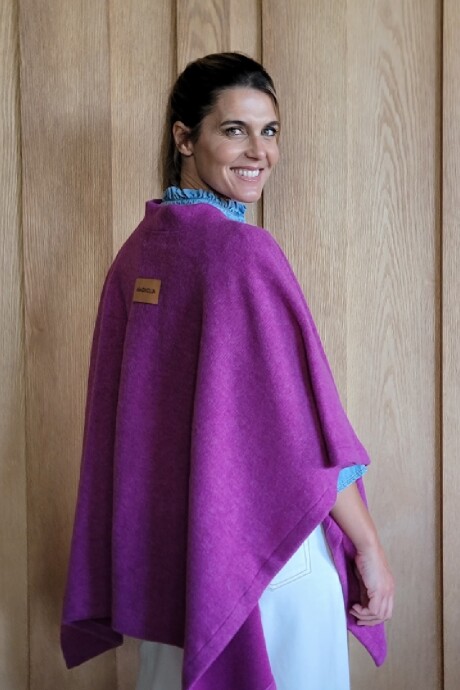 Ruana Cerdeña Magenta