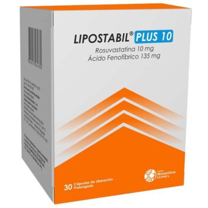 LIPOSTABIL PLUS 10 MG CJ X 30 CAPS. BLAN única