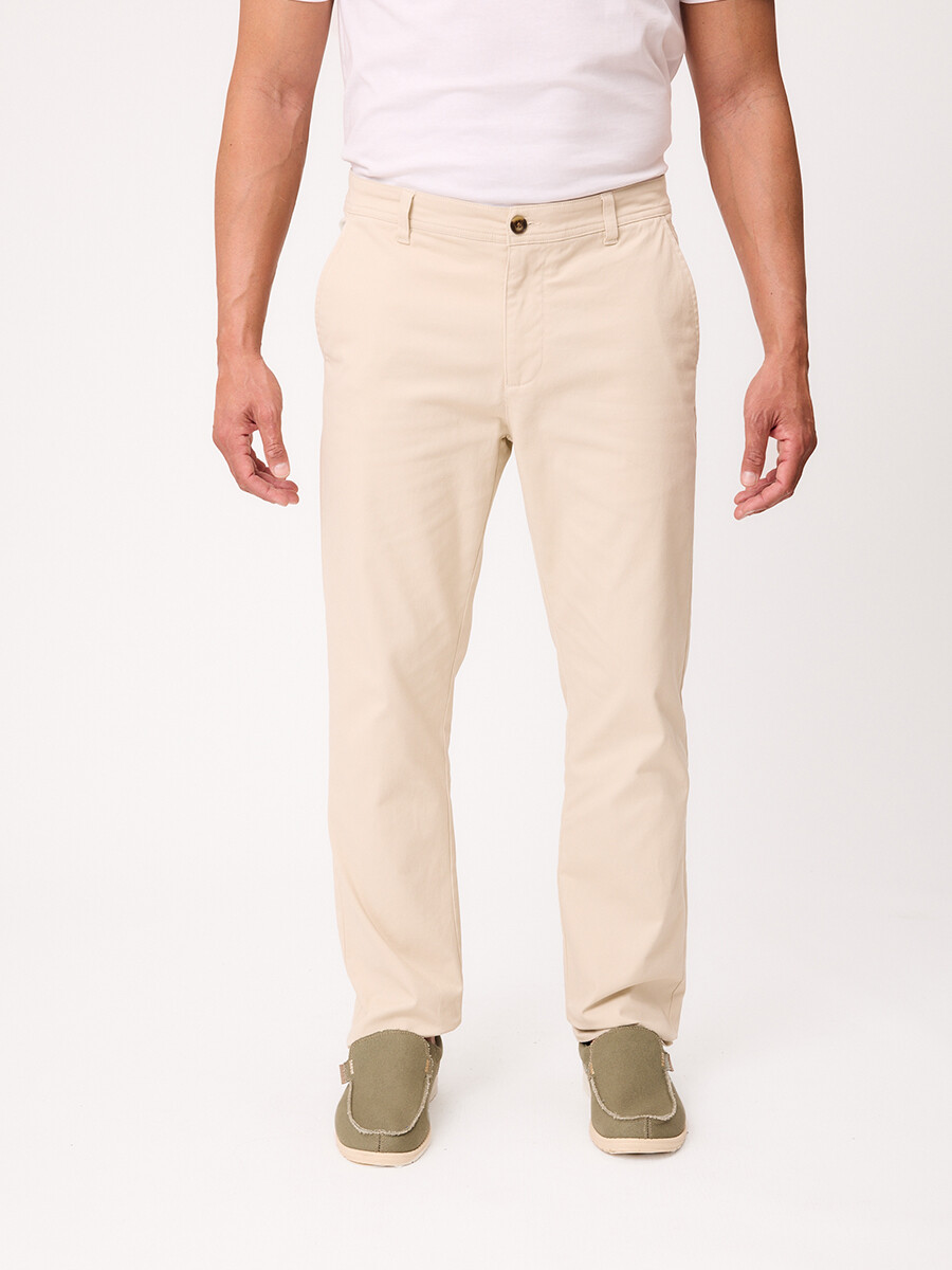 PANTALON RILAX S27 POLANCO - Crema 