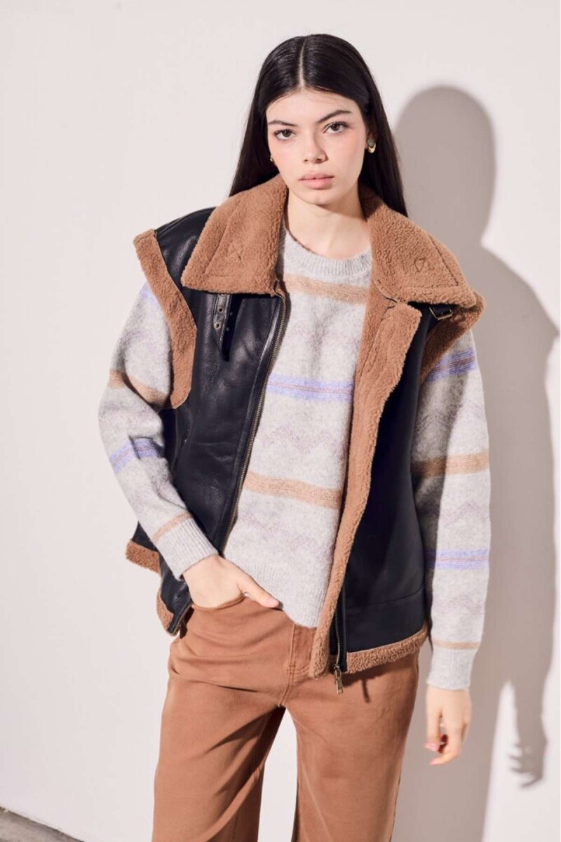 Chaleco Gamulan - Negro 