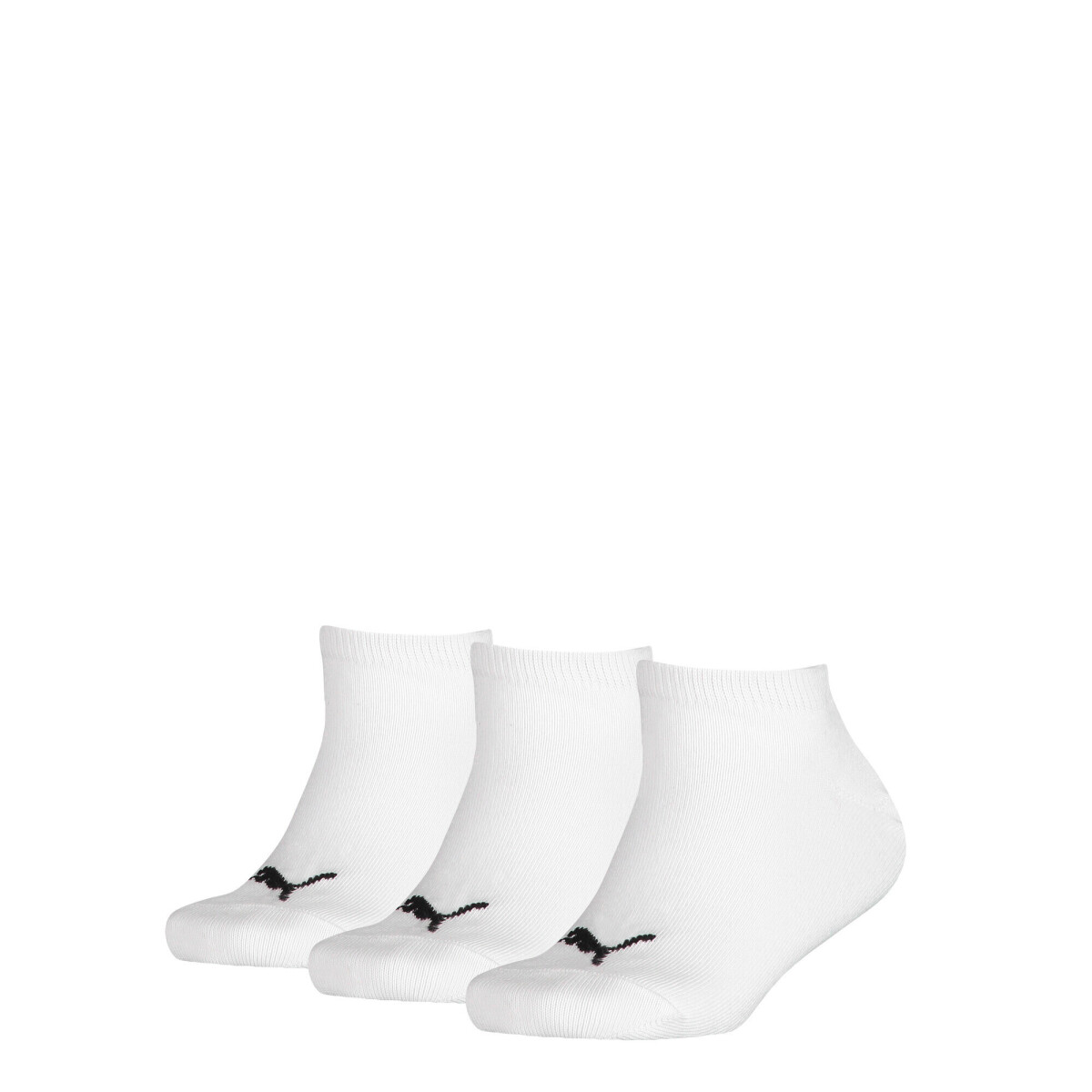 Medias Puma Invisible 3-Pack de Niños - Blanco 