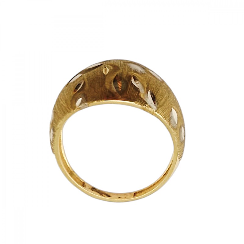 Anillo Labrado-Oro bajo-Sin Piedra-AN8181 sinpiedra