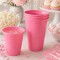Vaso de 250 ml Rosa