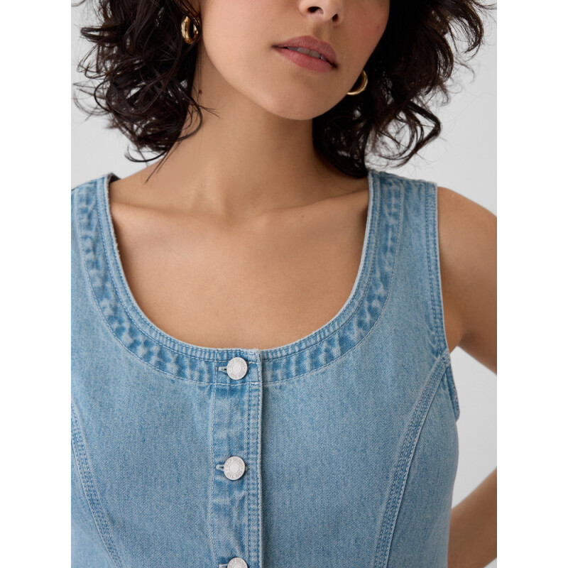 SL DENIM ARCHIVE SHIFT MINI LIGHT WASH