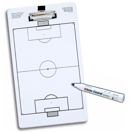 Tabla Pizarra Táctica Fútbol Basket + Marcador +pinza Futbol