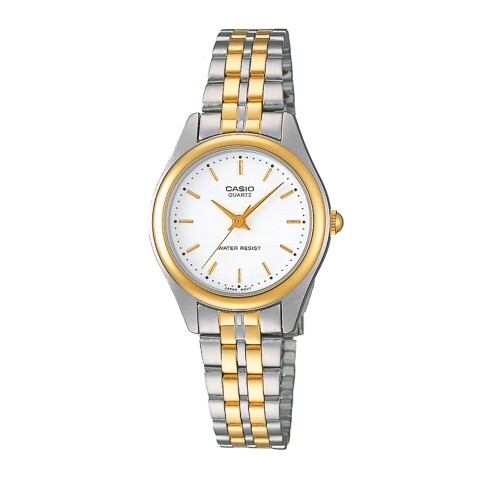 Reloj Casio LTP1129G-7ARDF para mujer en acero Dorado