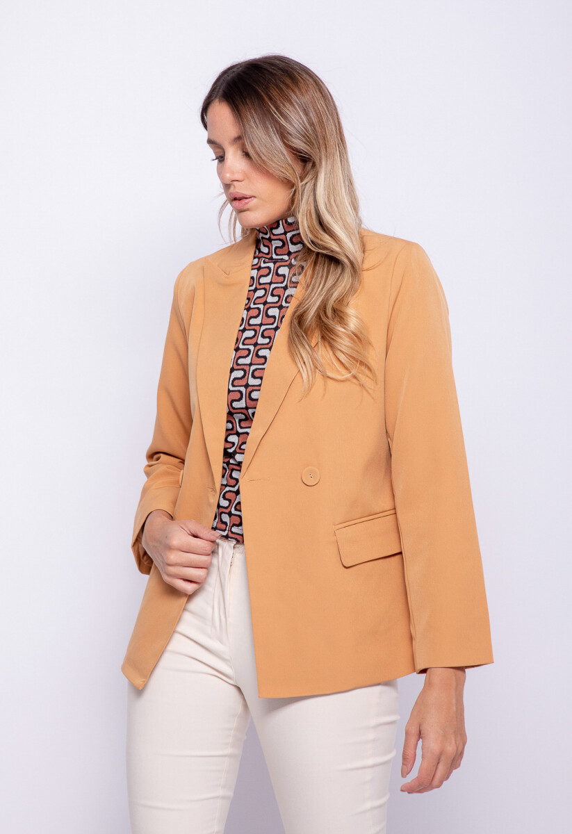 BLAZER PETUNIA - Beige Oscuro 