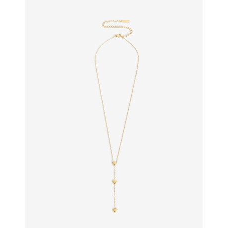 Collares Cortos Metal Dorado