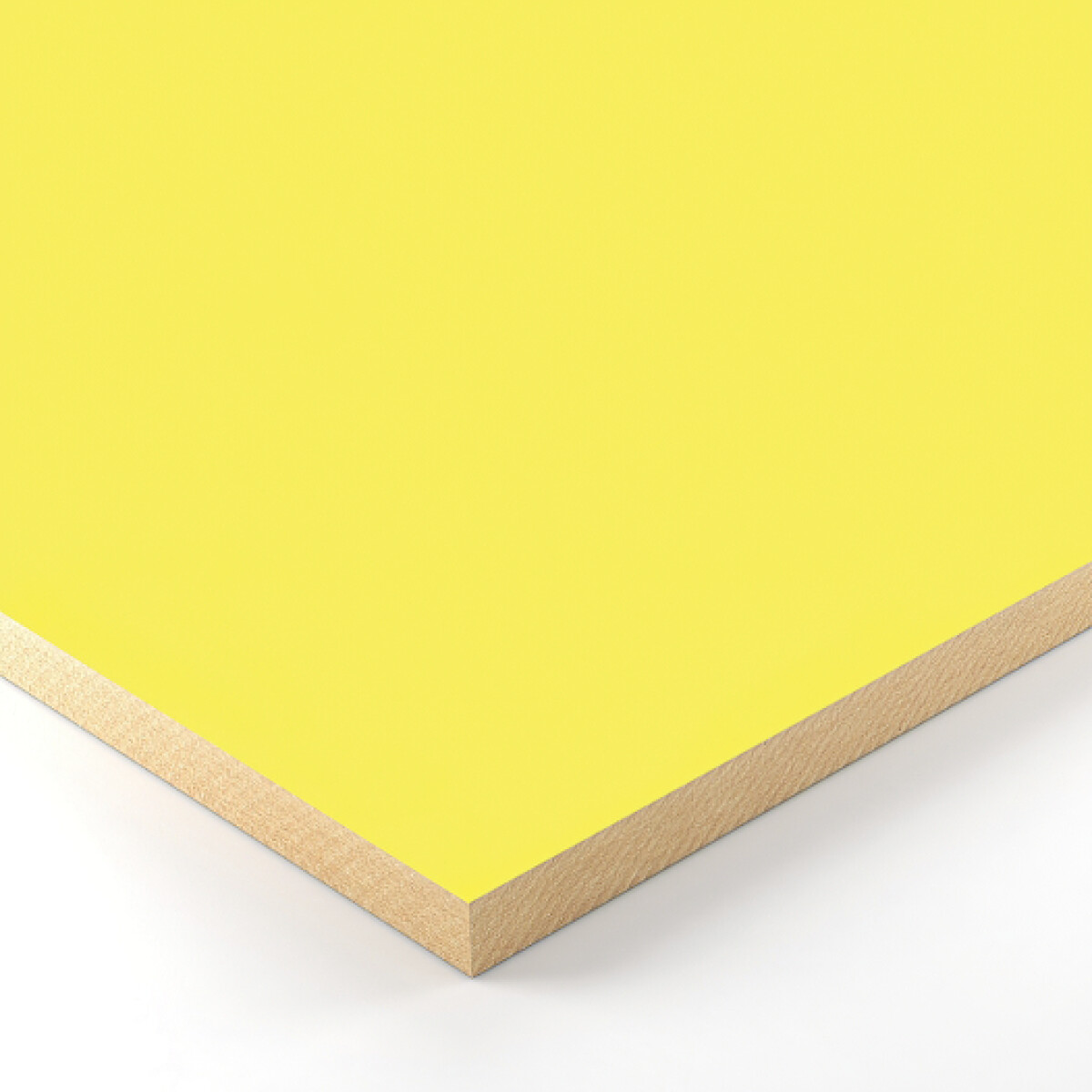 Madera MDF Melaminico Amarillo Limon U131 EGGER 18mm - MDF MEL AMARILLO LIMON U131 EG. 18MM 