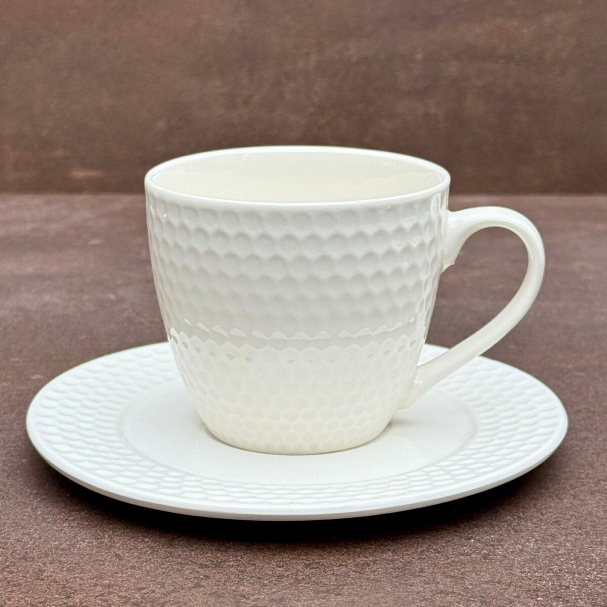 Juego De Cafe Ceramica 2 Piezas 