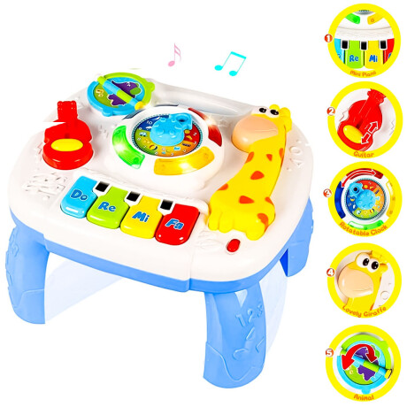 Mesa Didáctica C/ Actividades Para Bebes Luz y Sonido Jug009902