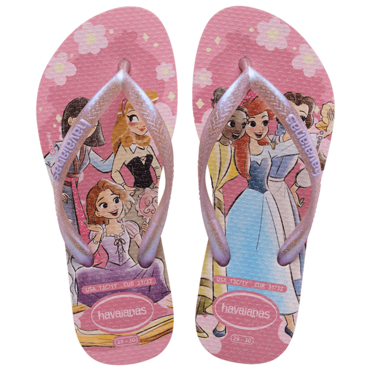 Havaianas Calzado Chancleta Ojota Sandalia Princesas - Princesas 