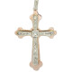 Cruz De Oro Rosado 18K Con Diamantes Cruz De Oro Rosado 18K Con Diamantes