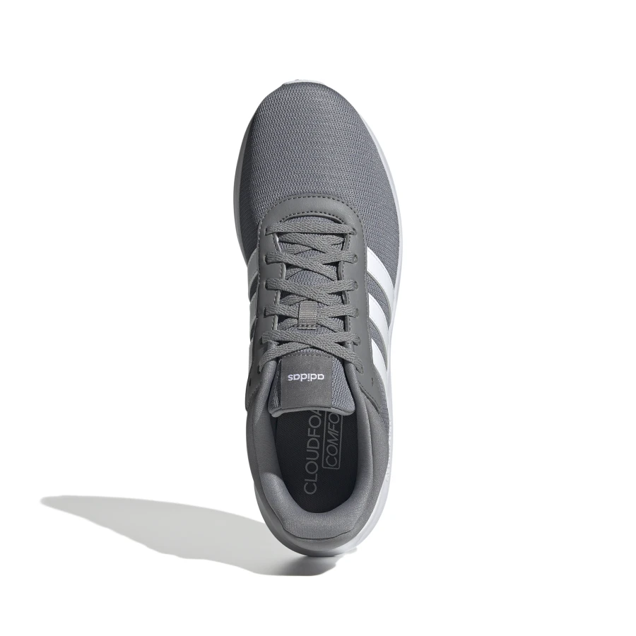 Championes de Hombre Adidas Lite Racer 4.0 Gris - Blanco