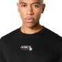 Polo Tenis Game Seasonal Graphic Tee Hombre Performance Black