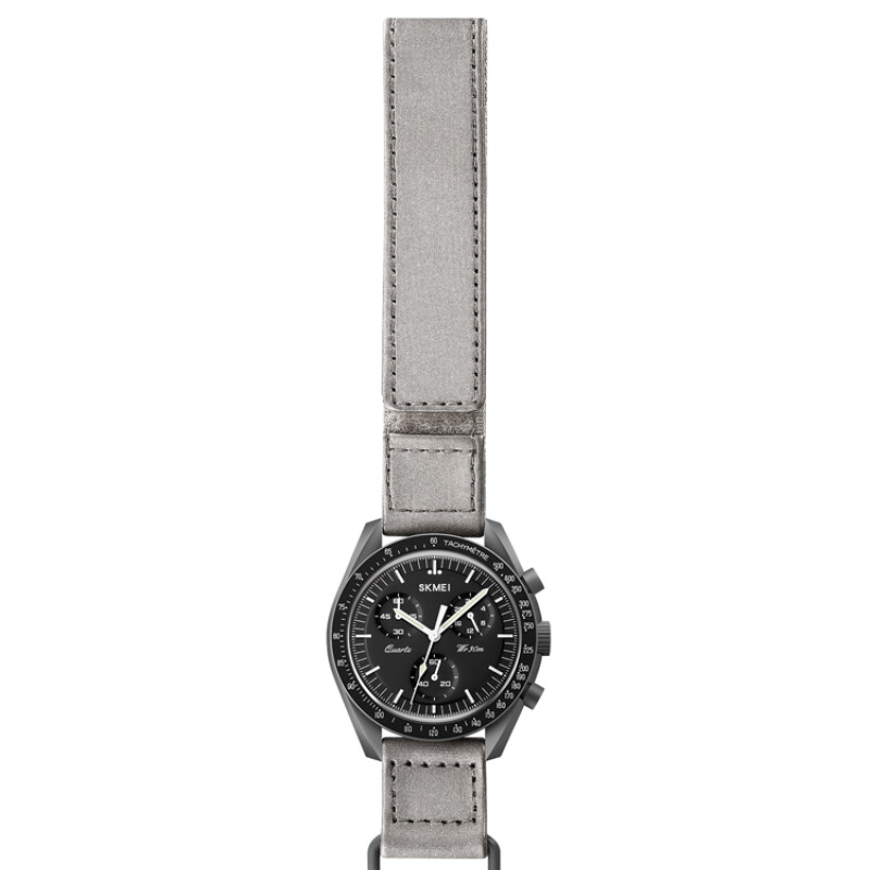 Reloj Skmei 1982DGYSI Cronógrafo para Hombre con Correa de Lona Gris Negro