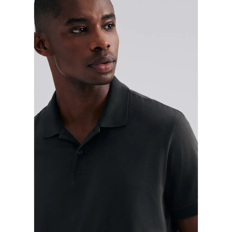 CAMISA POLO MM MASC CINZA ESCURO