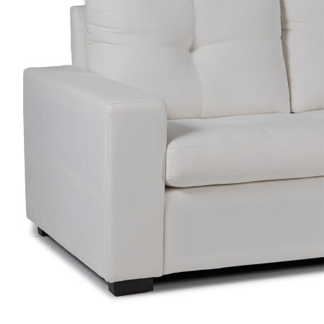 Rinconera Sensa - Tela Microfibra - Chaise derecho TC1012 (Marfil)