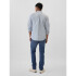 V-ATHLETIC SLIM SOFT MED MARINO MEDIUM WASH