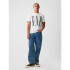 V-EVERYDAY SOFT CORP LOGO TEE WHITE V2 GLOBAL