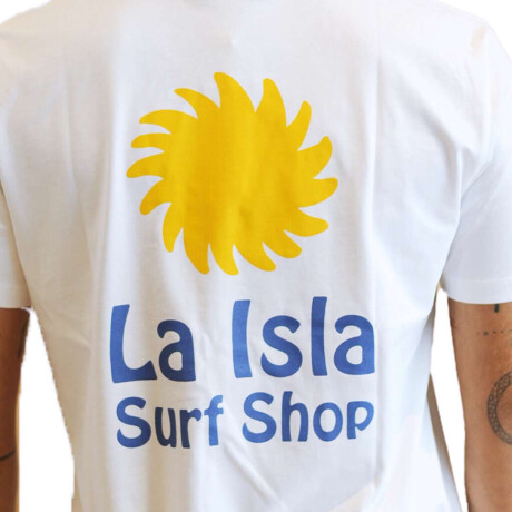 Remera La Isla Solei White