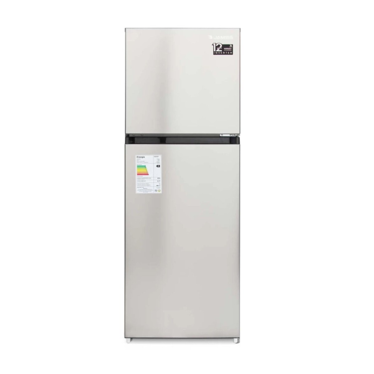 Refrigerador James Modelo RJ 275 Inverter Inox 