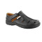 Sandalia de Hombre Lombardino Casual Negro