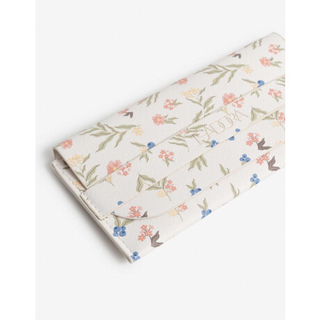 Estuche De Anteojos De Pu Estampado Estampado Flores
