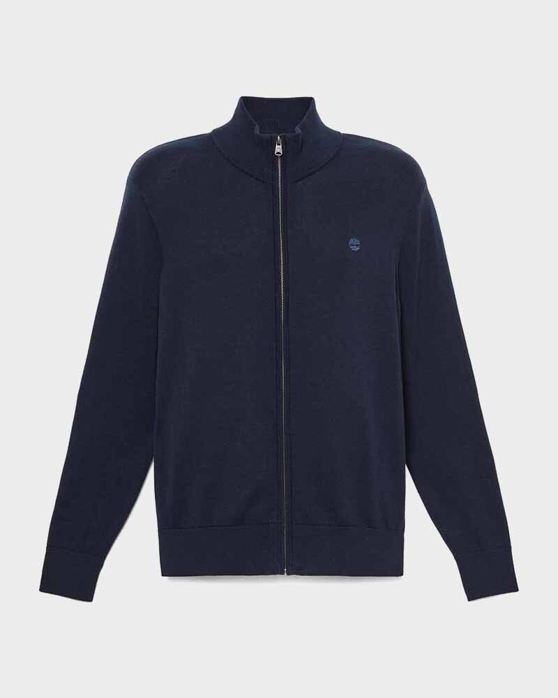 Poleron Cotton Full Zip Sweater Hombre 3725