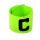 Cinta Brazalete de Capitán Fútbol Amarillo Fluor