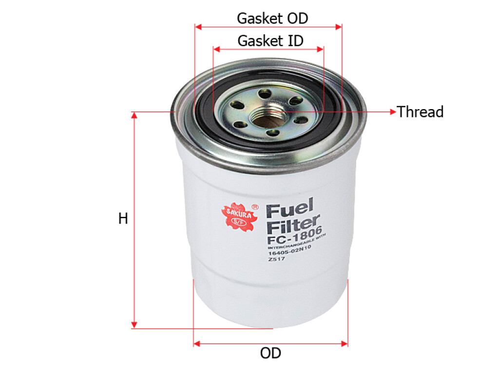 Filtro de combustible