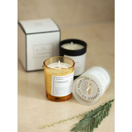 Vela aromática fresia Blanco