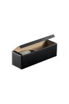 Caja rígida 1 botellas 34x9x9 - 13756 - SETA NERO Caja rígida 1 botellas 34x9x9 - 13756 - SETA NERO