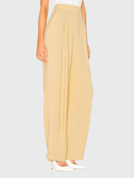 Pantalón clásico con bolsillos, Theory Amarillo