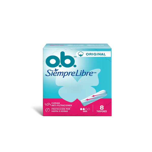 Tampones O.B. Mini 8 Unidades - Siempre Libre Tampones O.B. Mini 8 Unidades - Siempre Libre