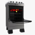 Cocina Multigas Enxuta Cenx27544t COCINA ENXUTA GAS VIDRIO CENX27544T