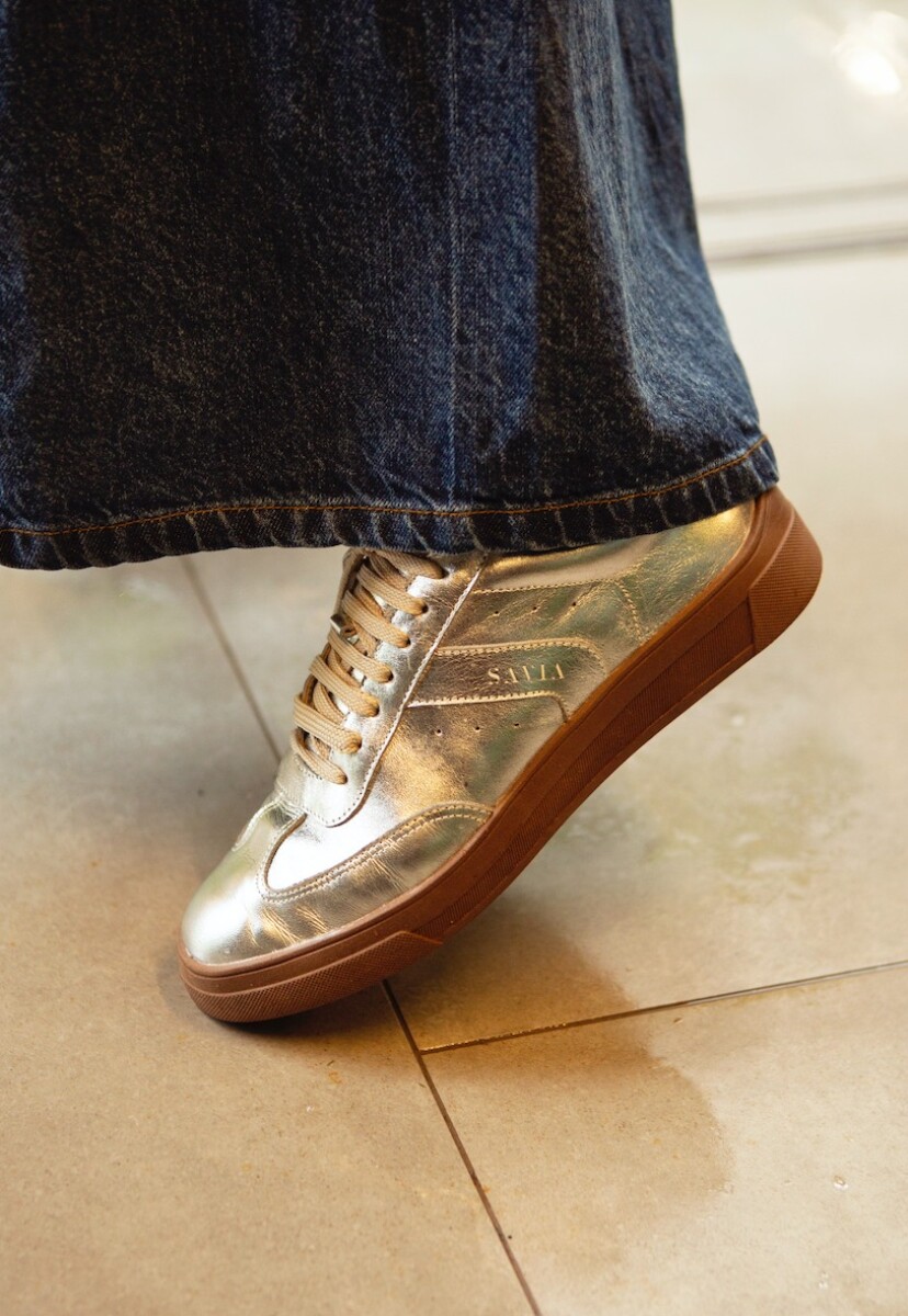 PRE VENTA Zapatilla Sambia - Plateado 
