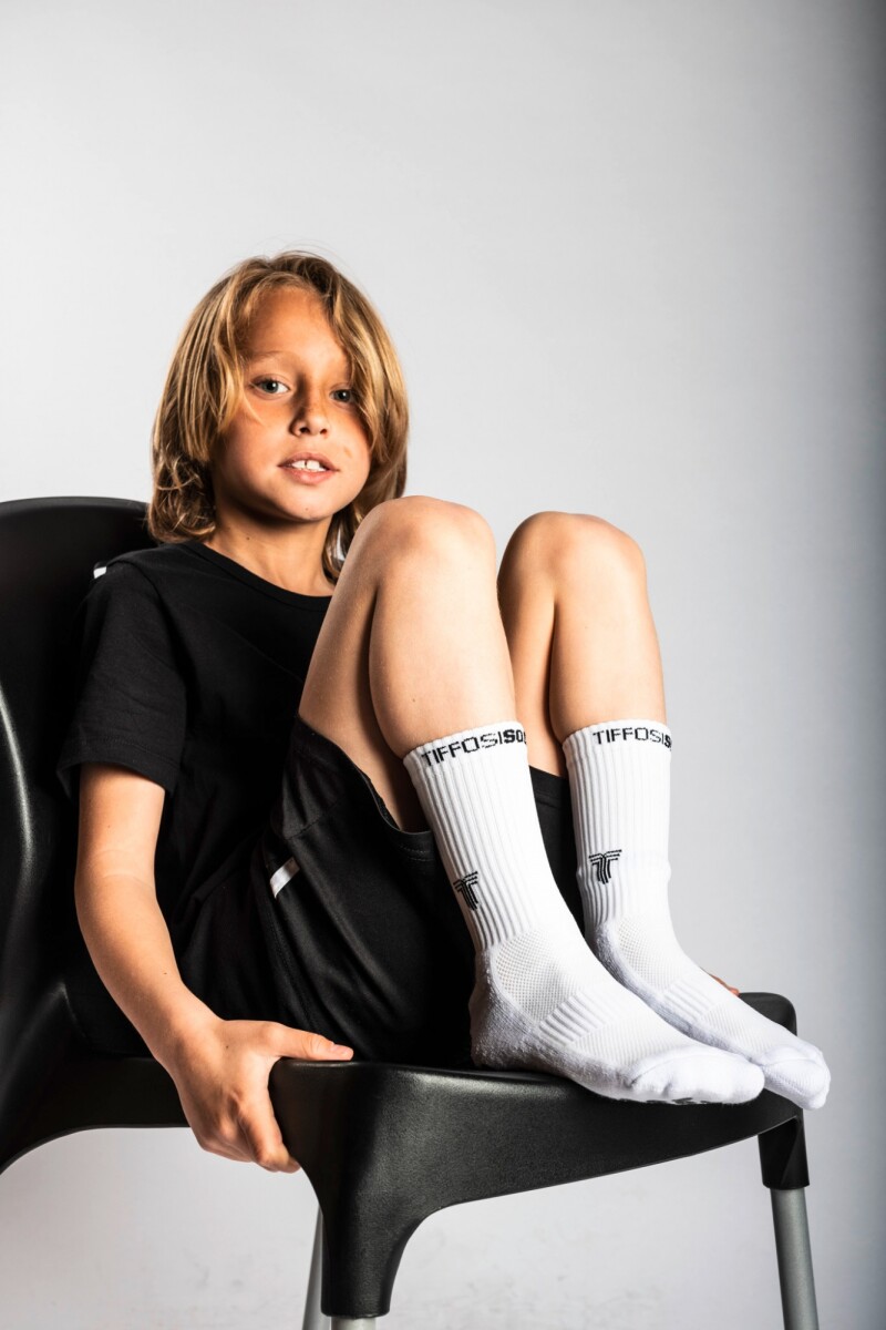 K TIFFOSI SOCKS KIDS - Blanco 